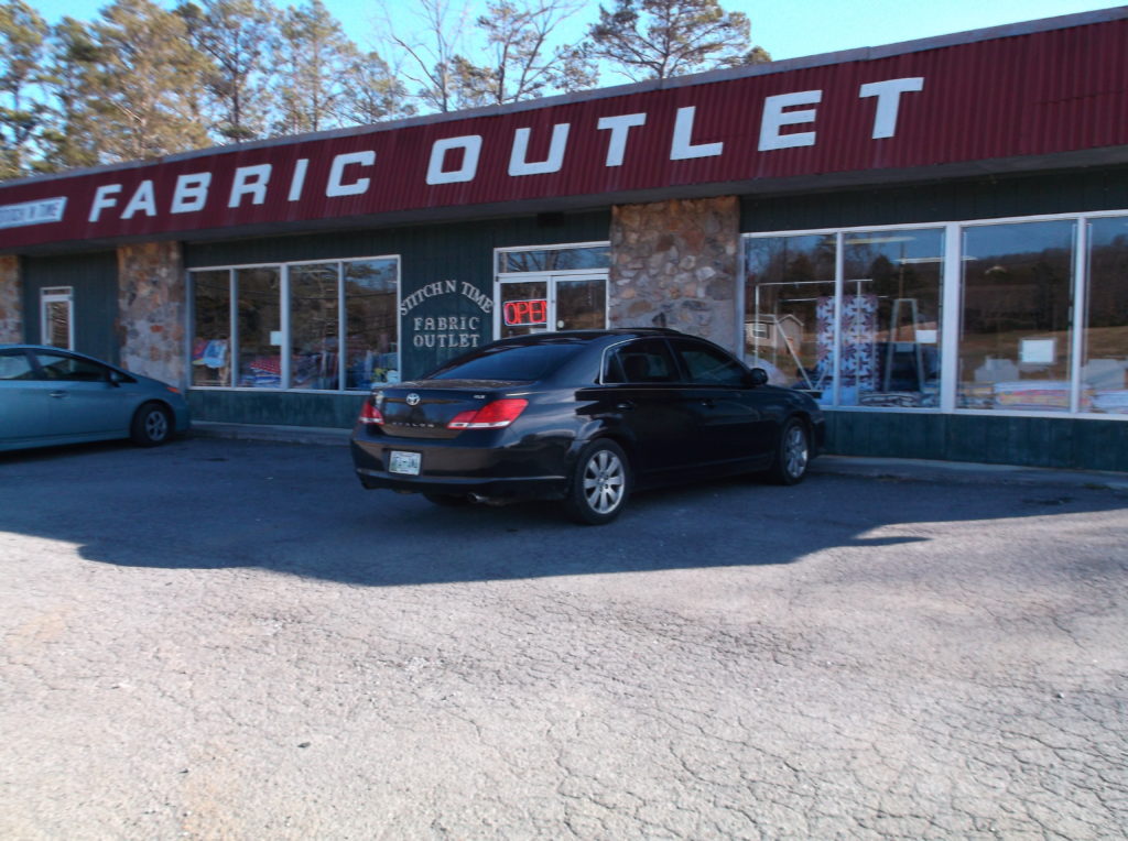 Stitch 'N Time Fabric Outlet, 2223 Broadway Drive Bean Station, TN 37708