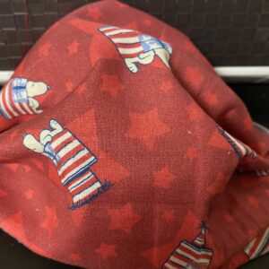 Patriotic Snoopy Face Mask