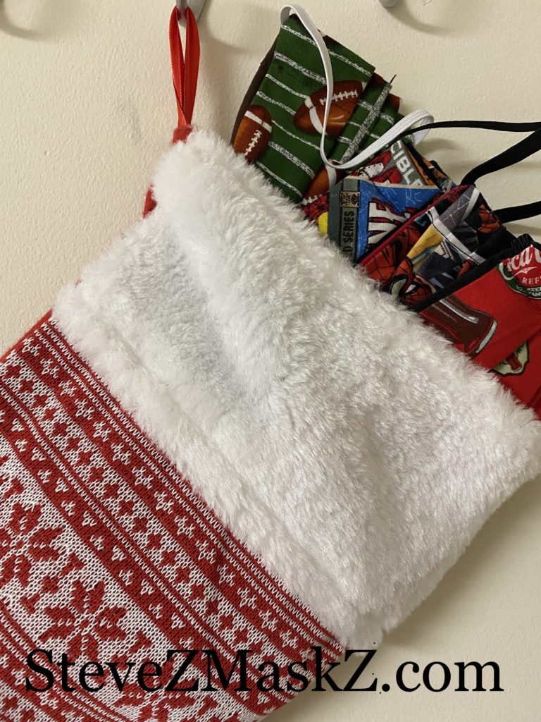 Face Masks Make Great Stocking Stuffers - That's right those face masks that we have to wear, can make a nice addition to stuffing a loved ones stocking with. #StockingStuffers #FaceMasks 