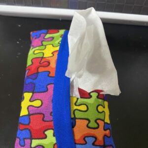 Autism Awareness Pocket Tissue Holder