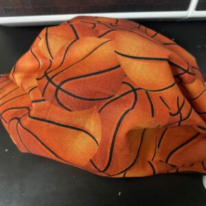 Basketball Face Mask - A Face mask with basketballs on it. #Basketball