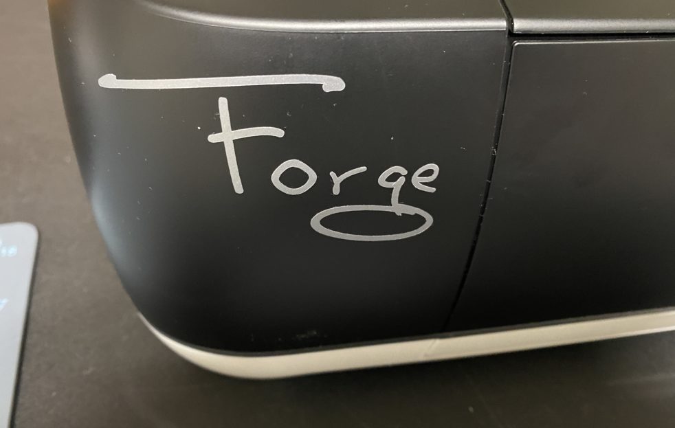 Meet Forge - my Cricut Explorer Air 2
