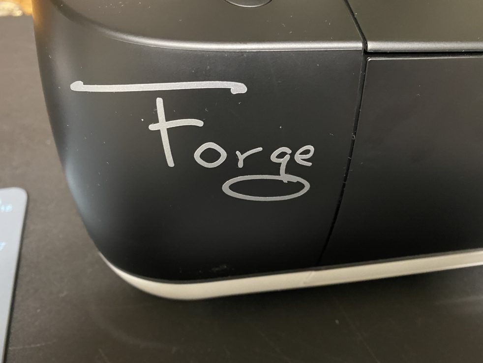 Meet Forge - my Cricut Explorer Air 2
