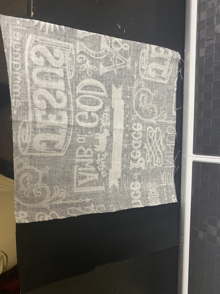 DIY Pocket Tissue Holder Step 1