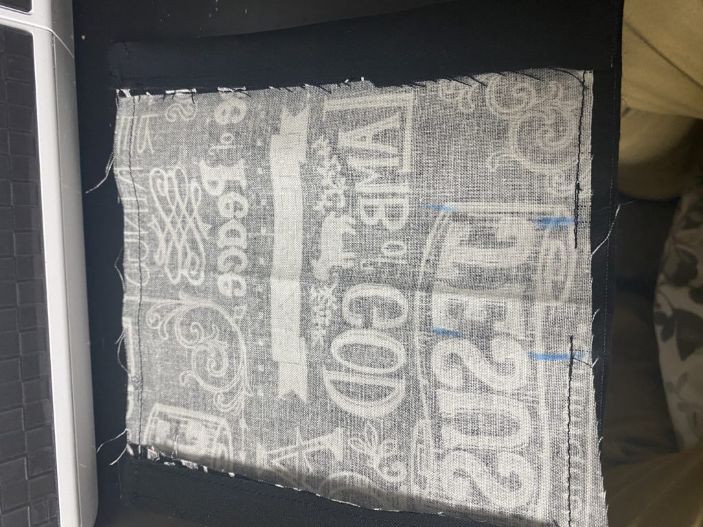 Handmade Pocket Tissue Holder Step 4