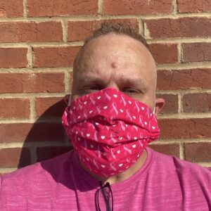 Pink Ribbon Breast Cancer Awareness Face Mask