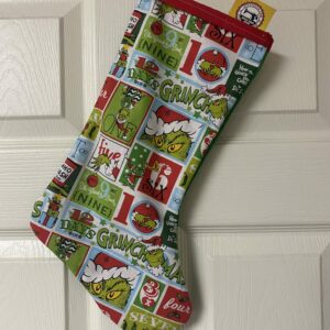 12 Days of Grinchmas Christmas Stocking