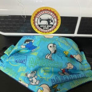 Peanut Gang with Sayings Face Mask - this face mask has some of the Peanuts Gang and sayings on it. #Snoopy #CharlieBrown