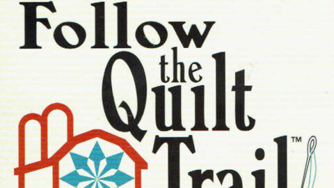 Downtown Greeneville Follow the Quilt Trail - On this quilt trail, all is good walking distances, you can see 20 quilt blocks and some other quilts and sewing related things on display too! #QuiltTrail #Greeneville #FollowtheQuiltTrail #GreenevilleTN