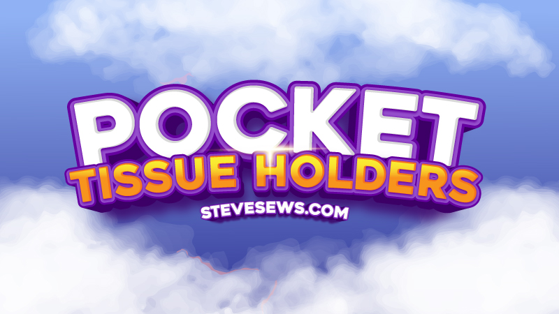 Pocket Tissue Holders - these are great not only to hold the pocket size tissue but can also hold business cards too! #pockettissueholders