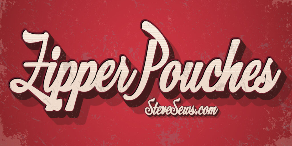 Zipper Pouches - great to store stuff like cosmetics,  toiletries, first aid kits,  pens, pencils, notions, and other small items. #zipperpouches