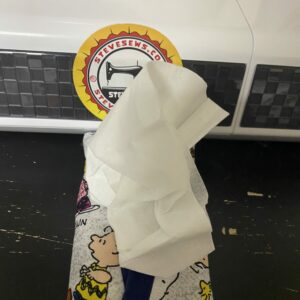 Peanuts Gang with Names Pocket Tissue Holder