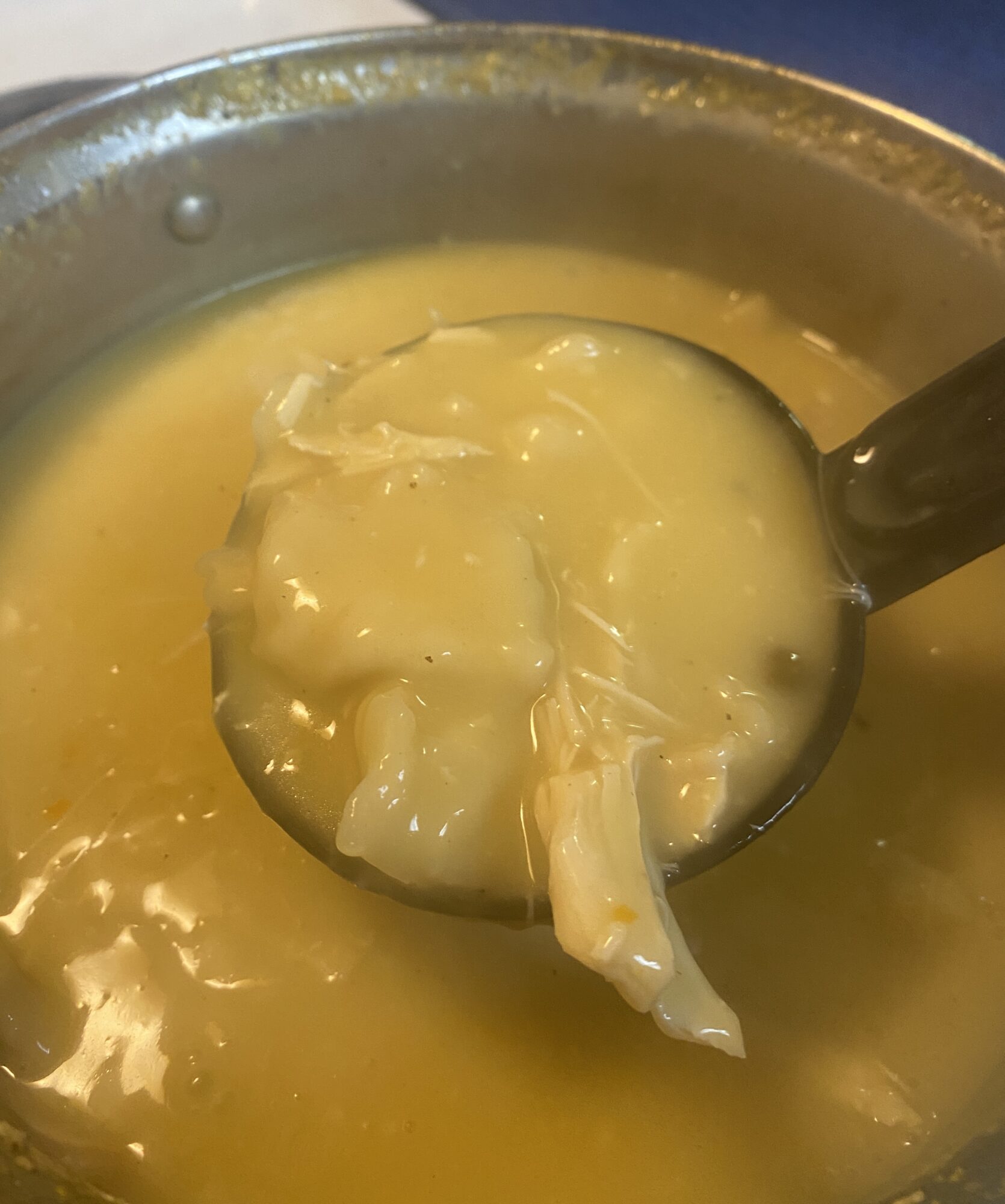 Chicken ‘N Dumplins a simple recipe for homemade chicken and dumplings. #chicken #dumplings #chickenndumplins 