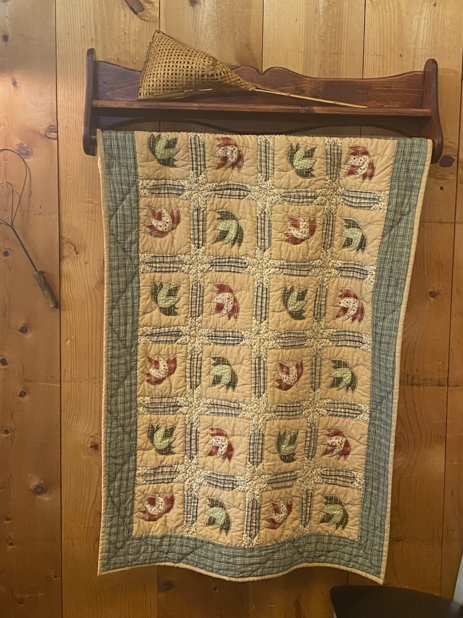 Quilt on Display​ at the Taste of Dandridge 