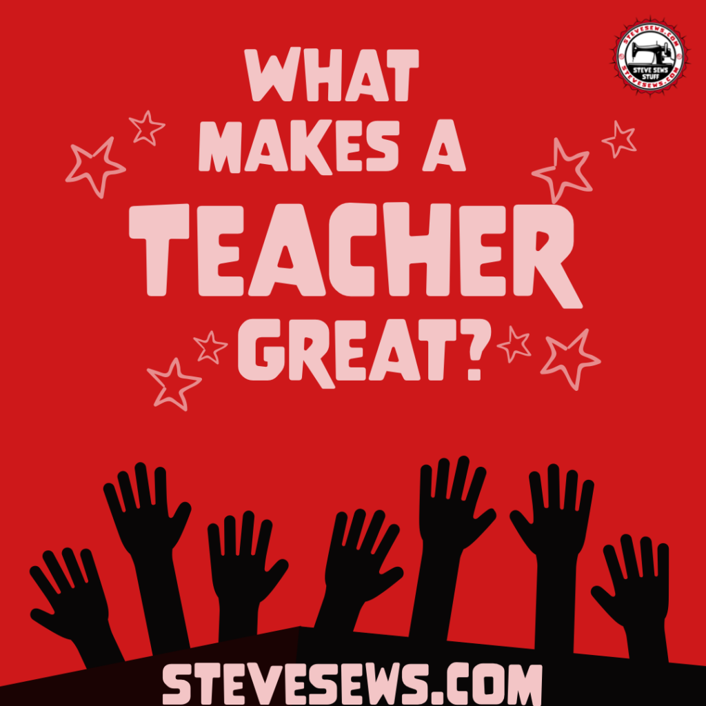 What makes a great teacher #teacher