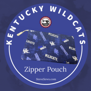 Kentucky Wildcats Zipper Pouch is a zipper pouch for that Kentucky Wildcat fan. #KentuckyWildcats #Wildcats #KYWildcats