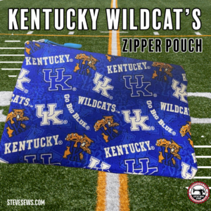 University of Kentucky Zipper Pouch