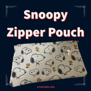 Snoopy & Woodstock Zipper Pouch