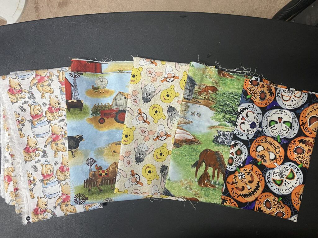 Fabric from The Quilt Patch​