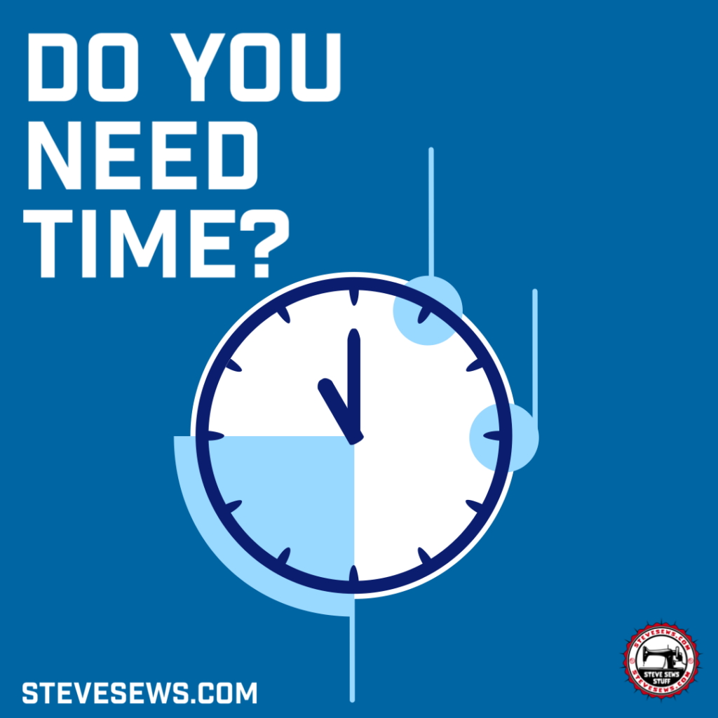 Do you need time? This was a prompt to answer. 