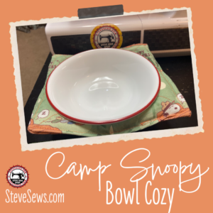 Snoopy, Woodstock, Camping Snoopy, Camping, Camp Snoopy, Woodstock, Scout Snoopy, Scout Woodstock, Bowl Cozy,