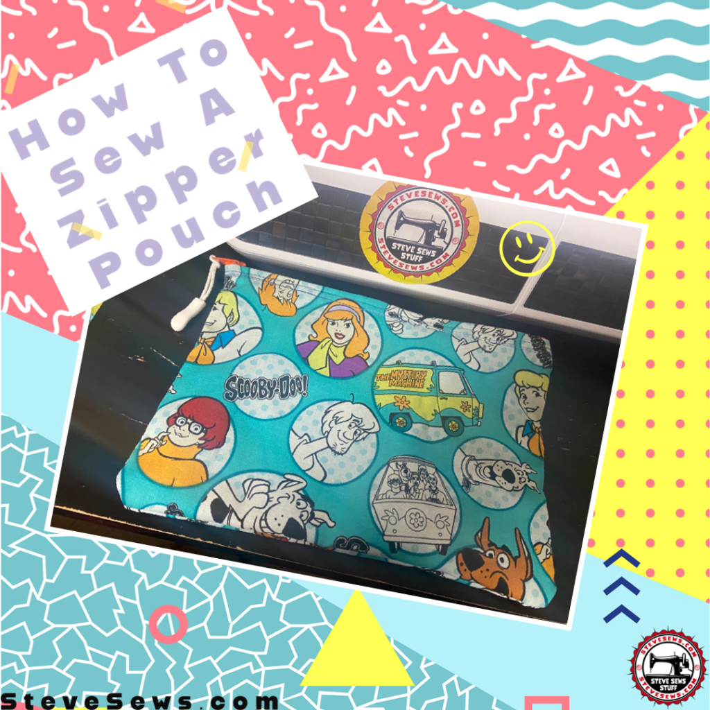 How to Make A Zipper Pouch / Zipper Clutch. I share how I sew a zipper pouch. #zipperpouch 