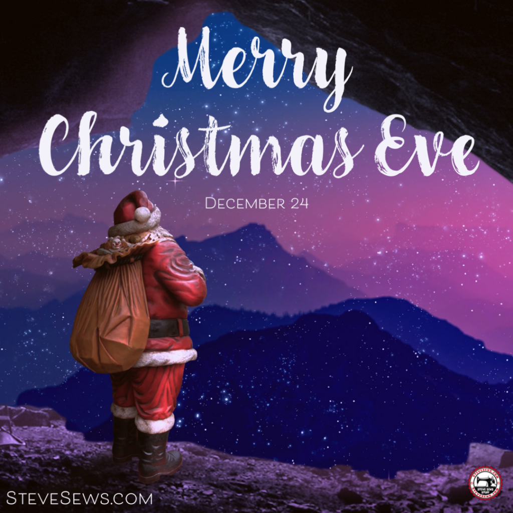 It’s Christmas Eve - as the song on the Muppet’s Christmas Carol sang it’s only one more sleep ‘til Christmas! #ChristmasEve