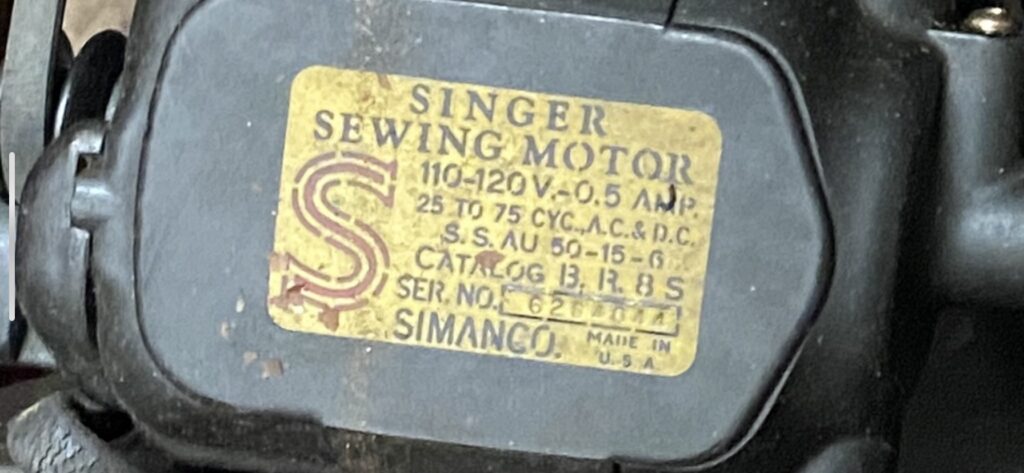 Antique Singer Sewing Machine