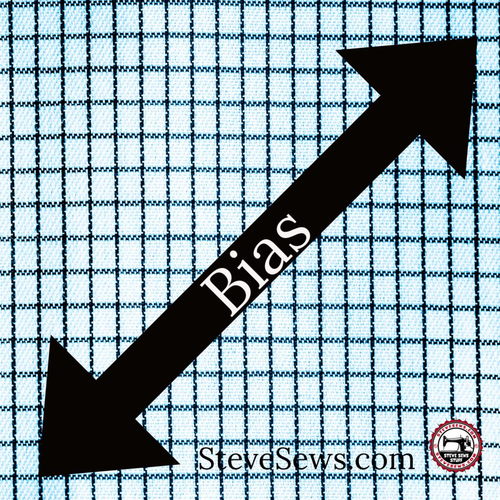 In sewing, bias refers to the diagonal direction of a fabric. When you cut a piece of fabric on the bias, you are cutting it at a 45-degree angle to the straight grain and cross-grain. This creates a fabric edge that is more stretchy and fluid than a straight-grain cut. #Bias