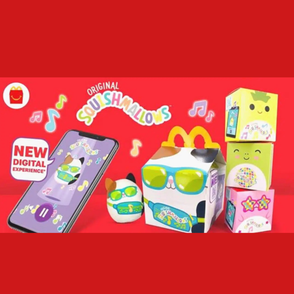 Squishmallows are now in McDonald’s Happy Meals! Jazwares, the creator of Squishmallows, has partnered with McDonald's to bring an exciting new experience to fans. As part of this collaboration, Squishmallows will now be featured in Happy Meals across the country. This marks a significant milestone for Squishmallows, joining forces with one of the world's most trusted and recognized brands. #Squishville #Squishmallow #HappyMeal #McDonalds