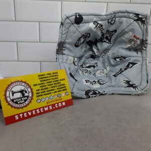 Gray Villains Bowl Cozy