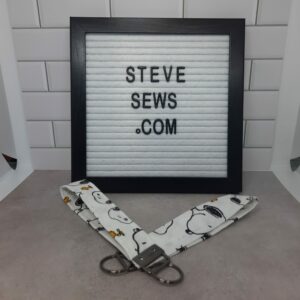 Snoopy & Woodstock Wrist Key Fob Keychain Lanyard