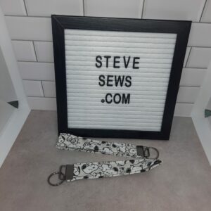 Snoopy & Woodstock Wrist Key Fob Keychain Lanyard