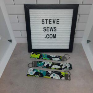 Video Game Controllers Wrist Key Fob Keychain Lanyard