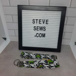 Marvin the Martian Wrist Key Fob Keychain Lanyard