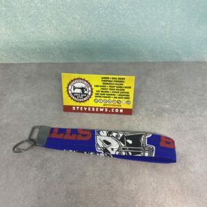 Buffalo Bills Wrist Key Fob Keychain Lanyard