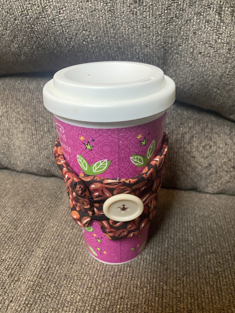 Coffee Bean Drink Cozy Sleeve