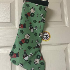 Snoopy Peanuts Christmas Stocking