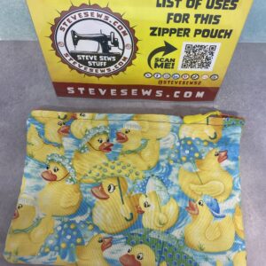 Rubber Duck Zipper Pouch